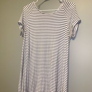Striped simple dress